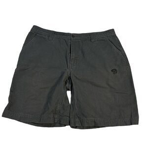 Mountain Hardwear Cotton Twill Shorts Grey‎ Size 36